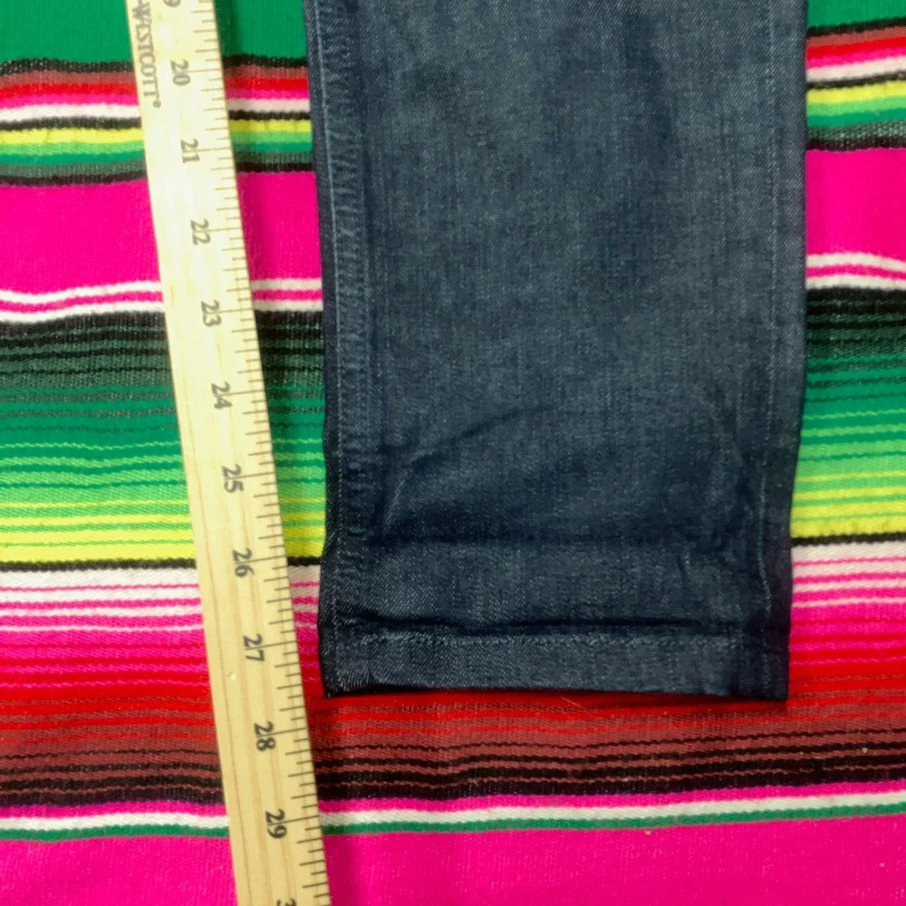 Nudie Jeans Co. Men 32x32 (Fit 31x28) Pipe Led Slim Skinny Dark Worn Navy Blue